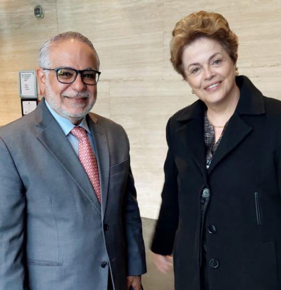 Secretary General meets with former President of Brazil